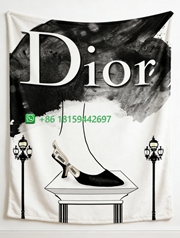 Dior Throw Blankets